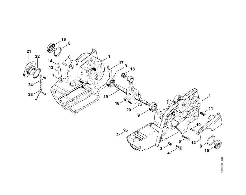 stihl ms 290 parts diagram