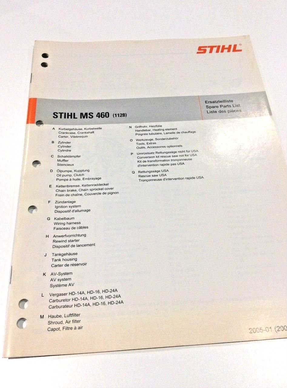 stihl ms 362 parts diagram