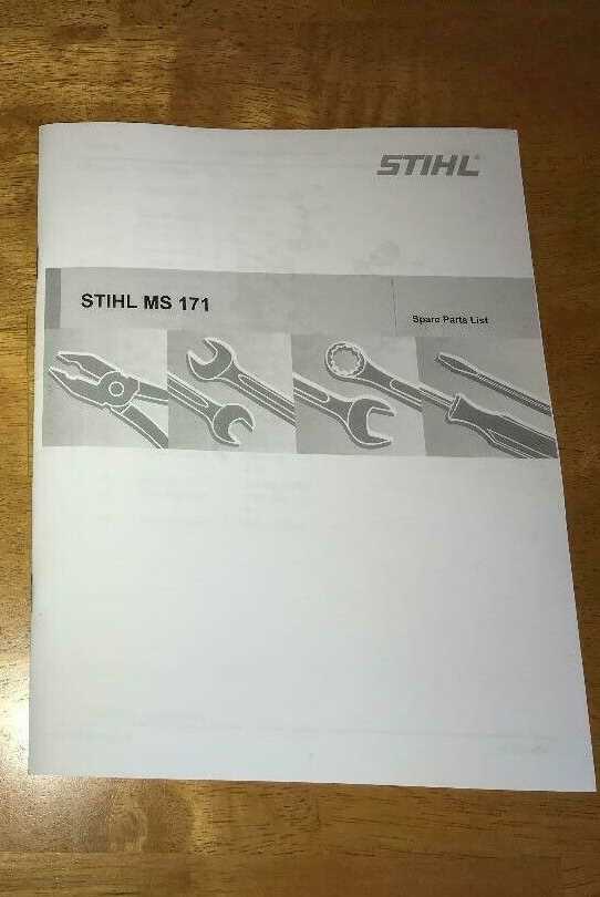 stihl ms171 parts diagram