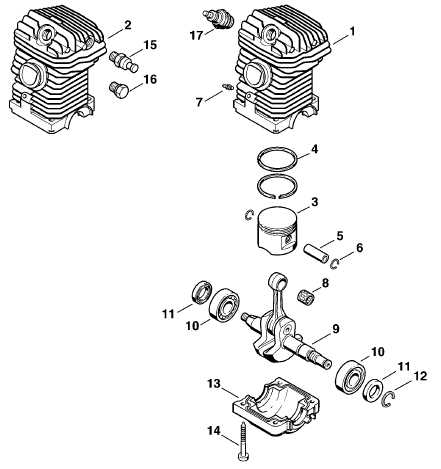 stihl ms250c chainsaw parts diagram