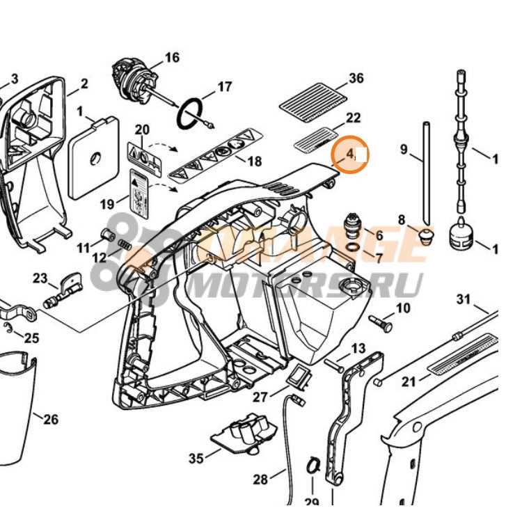 stihl ms362 parts diagram