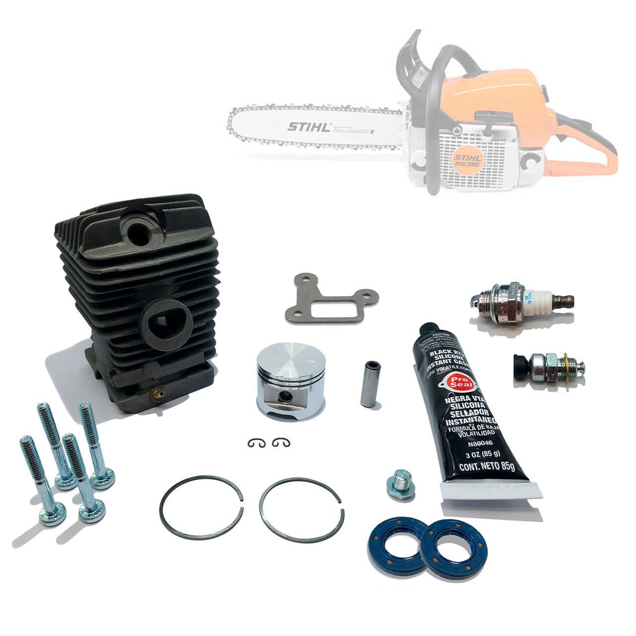 stihl ms390 parts diagram