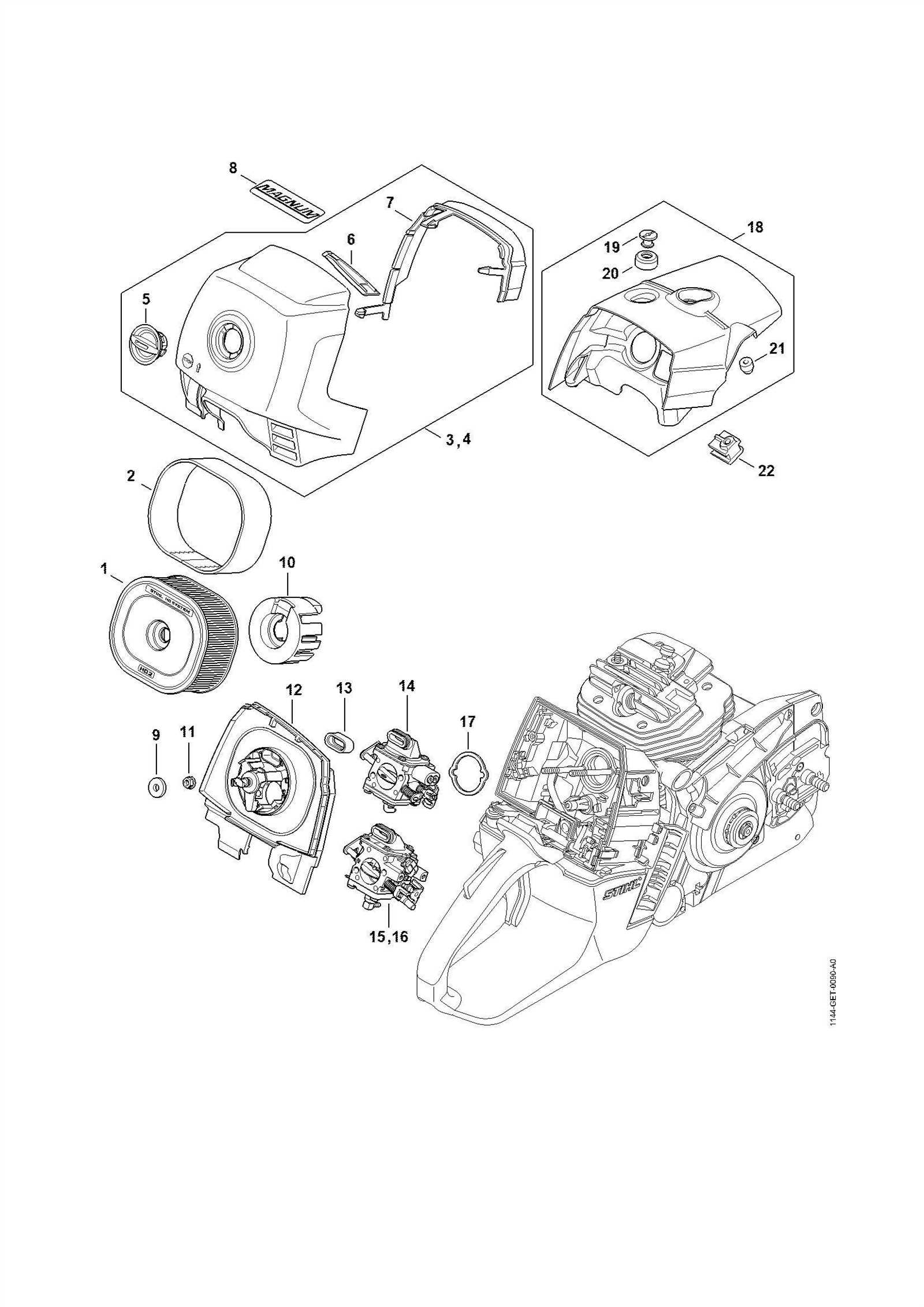 stihl ms661 parts diagram