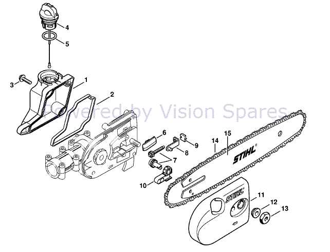 stihl pole saw ht101 parts diagram