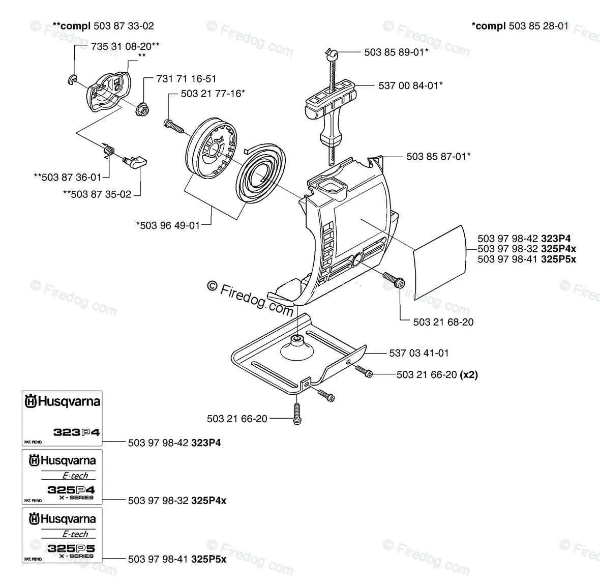 stihl pole saw parts diagram