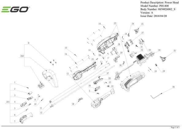 stihl pole saw parts diagram