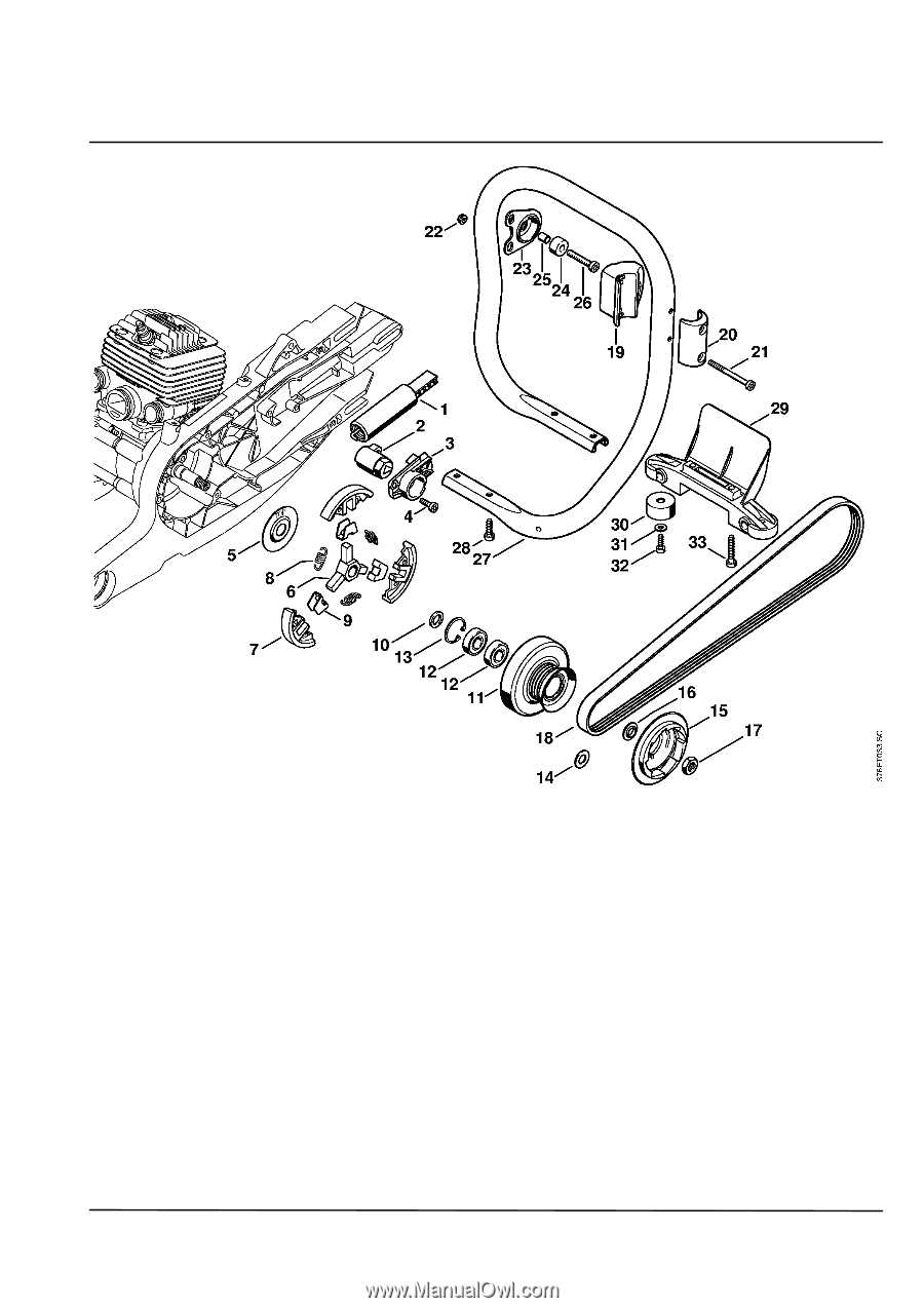 stihl ts700 parts diagram