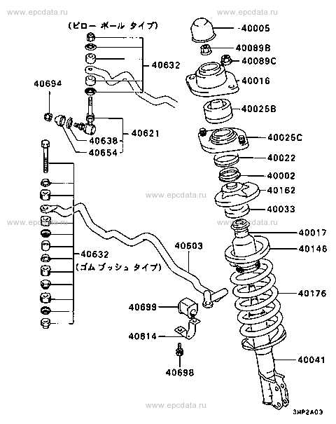 strut parts diagram