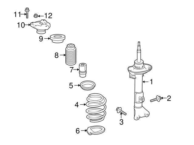 strut parts diagram