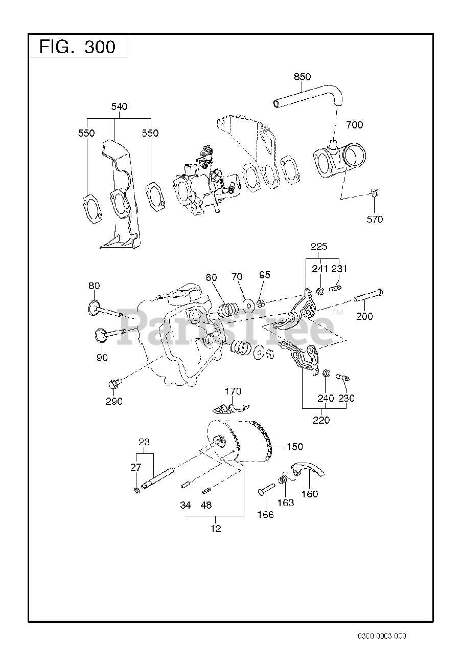 subaru exhaust parts diagram