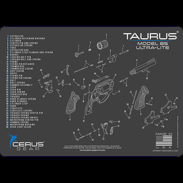 taurus judge parts diagram