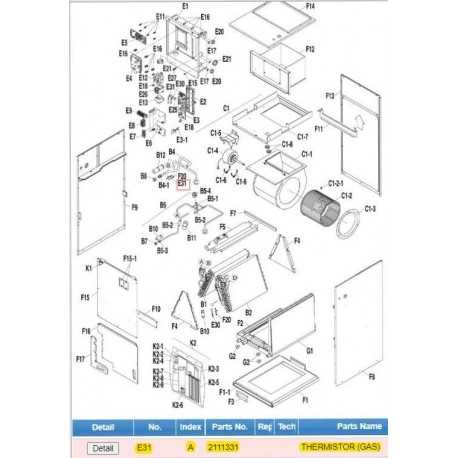 tempstar furnace parts diagram