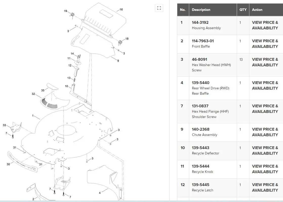 toro 20339 parts diagram