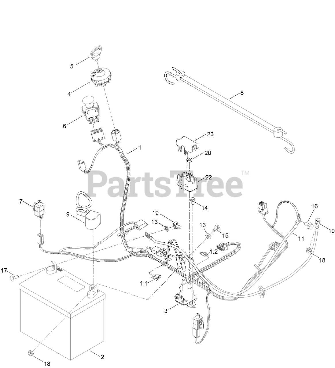 toro 75750 parts diagram