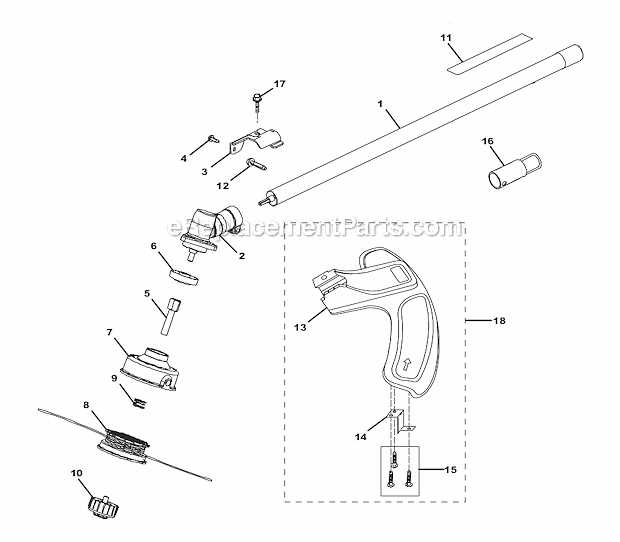 toro trimmer parts diagram