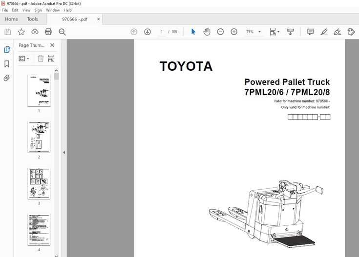 toyota forklift parts diagram