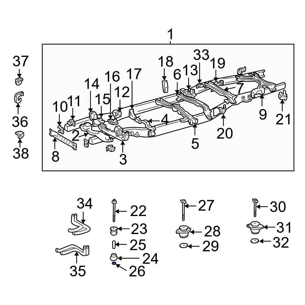 toyota tundra parts diagram