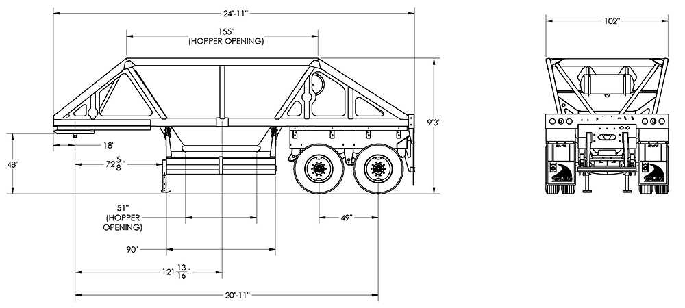 trail king trailer parts diagram