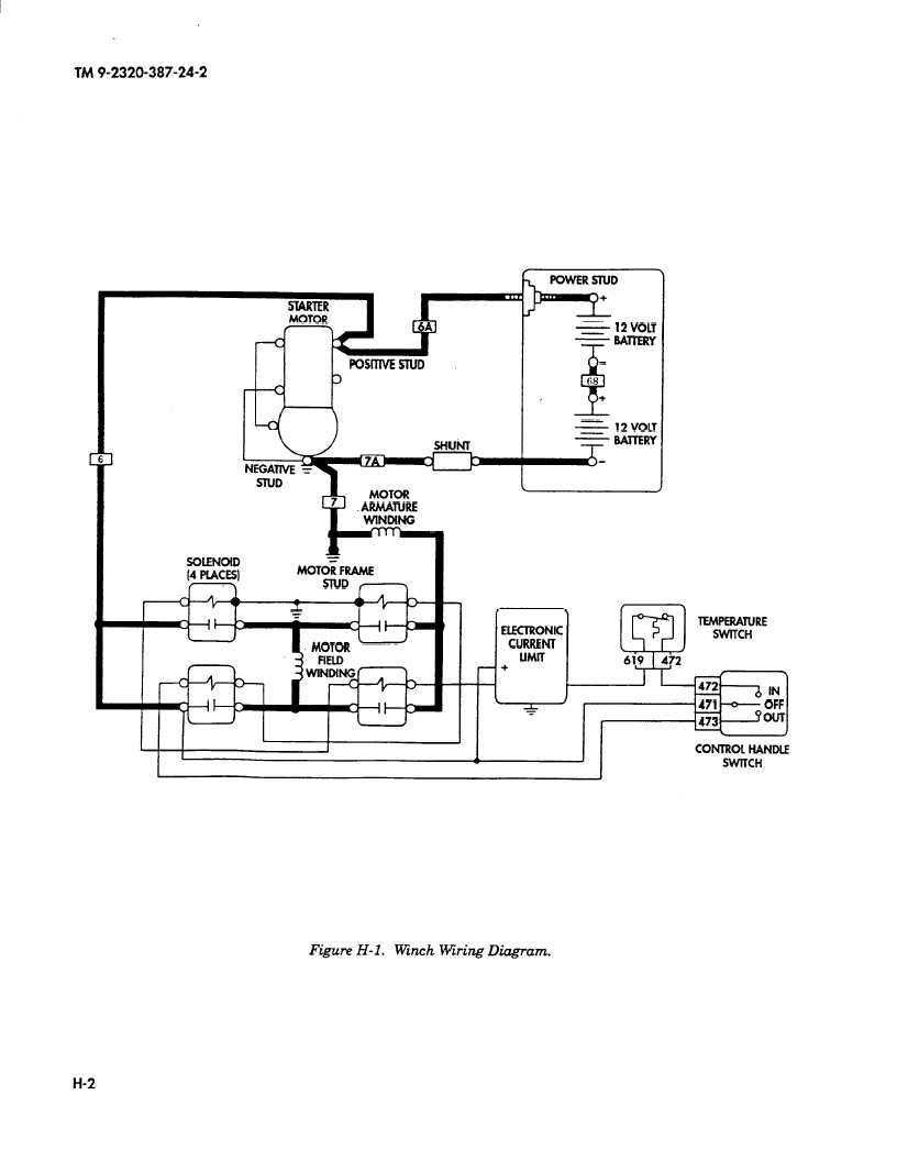 traveller winch parts diagram