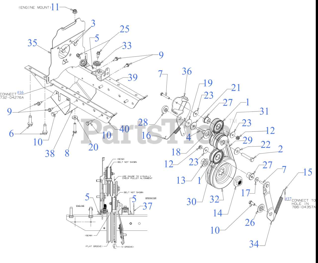 troy bilt bronco tiller parts diagram