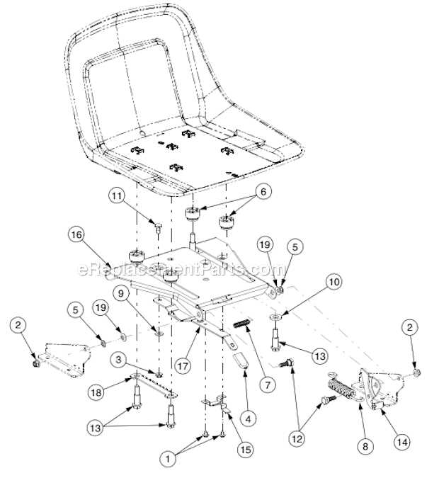 troy bilt mustang 50 parts diagram