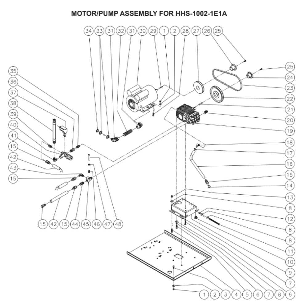 troy bilt pressure washer parts diagram