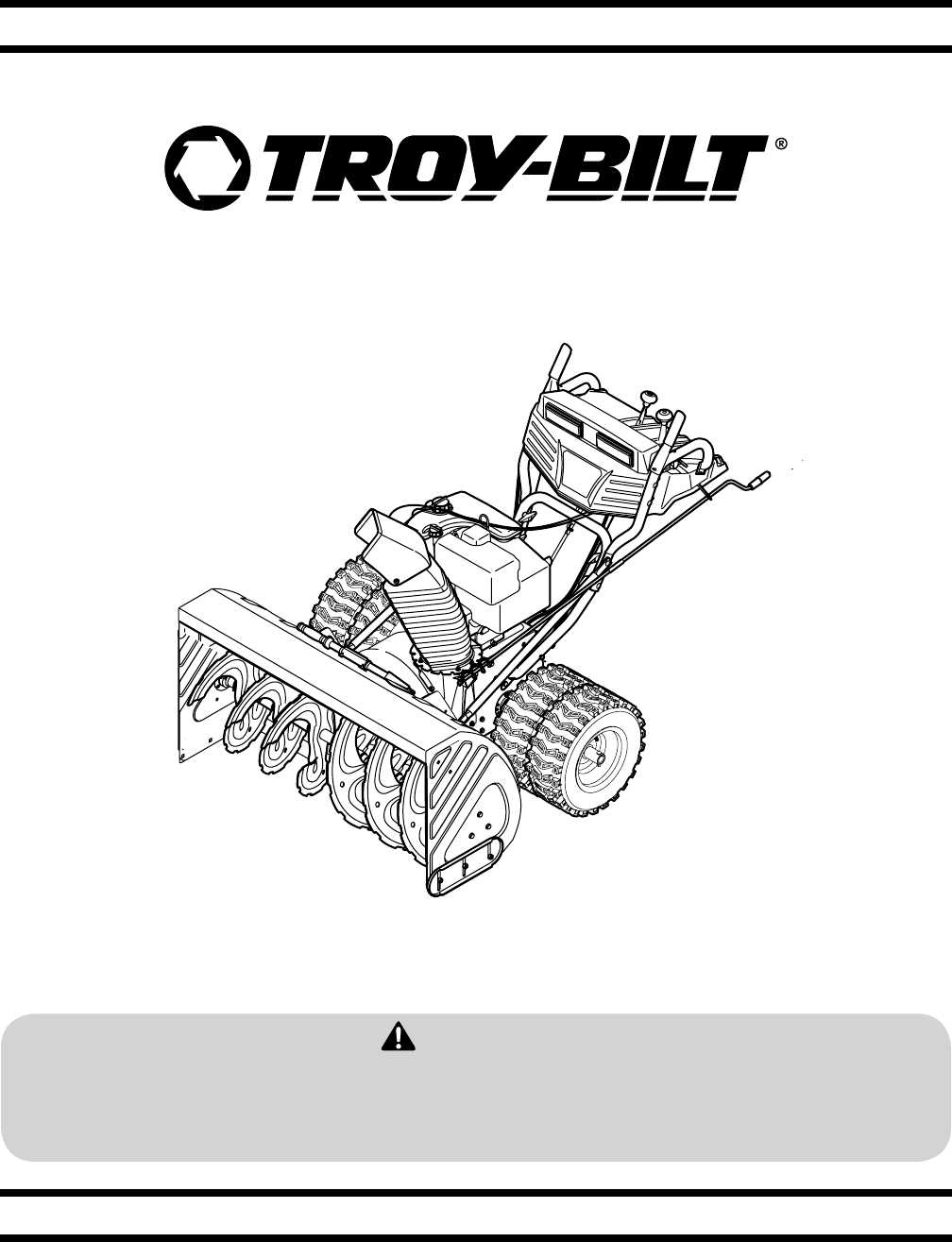 troy bilt storm 2620 parts diagram