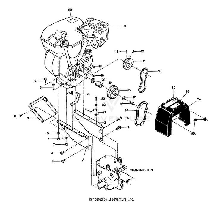 troy bilt tiller horse parts diagram