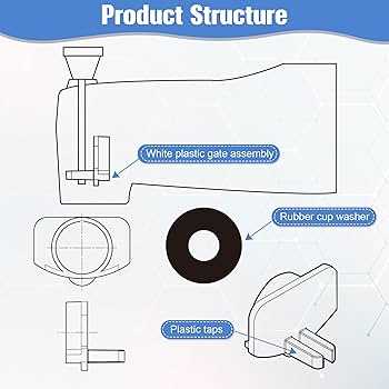 tub faucet parts diagram