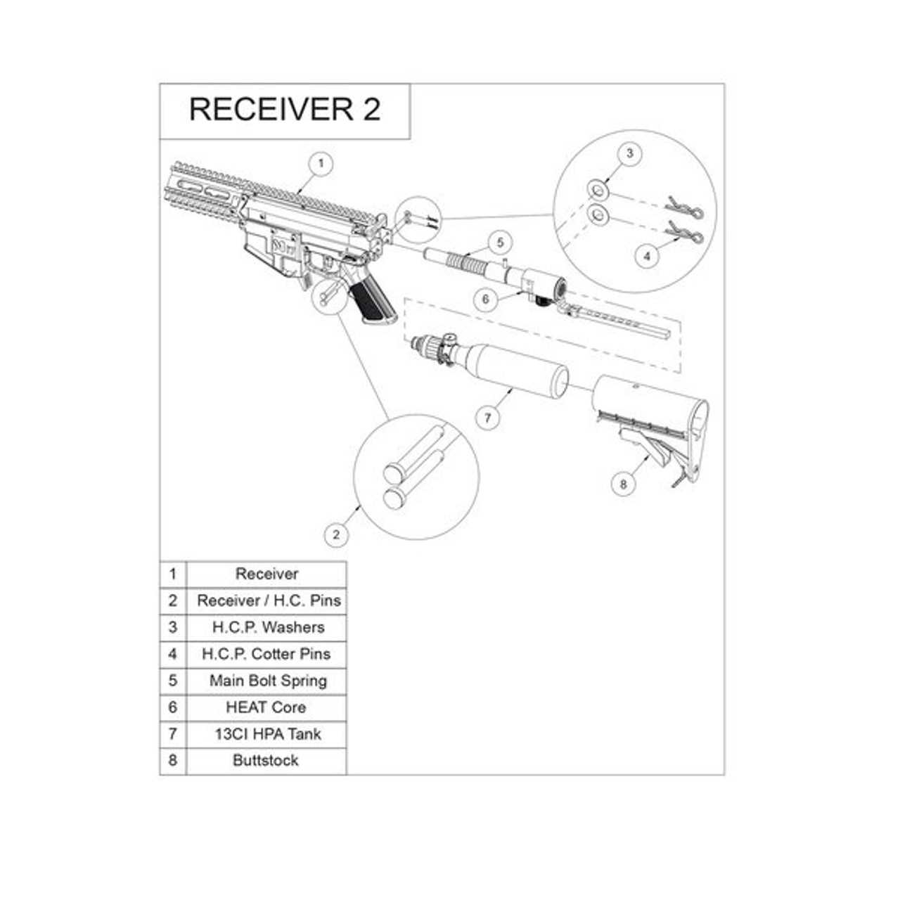 umarex steel strike parts diagram