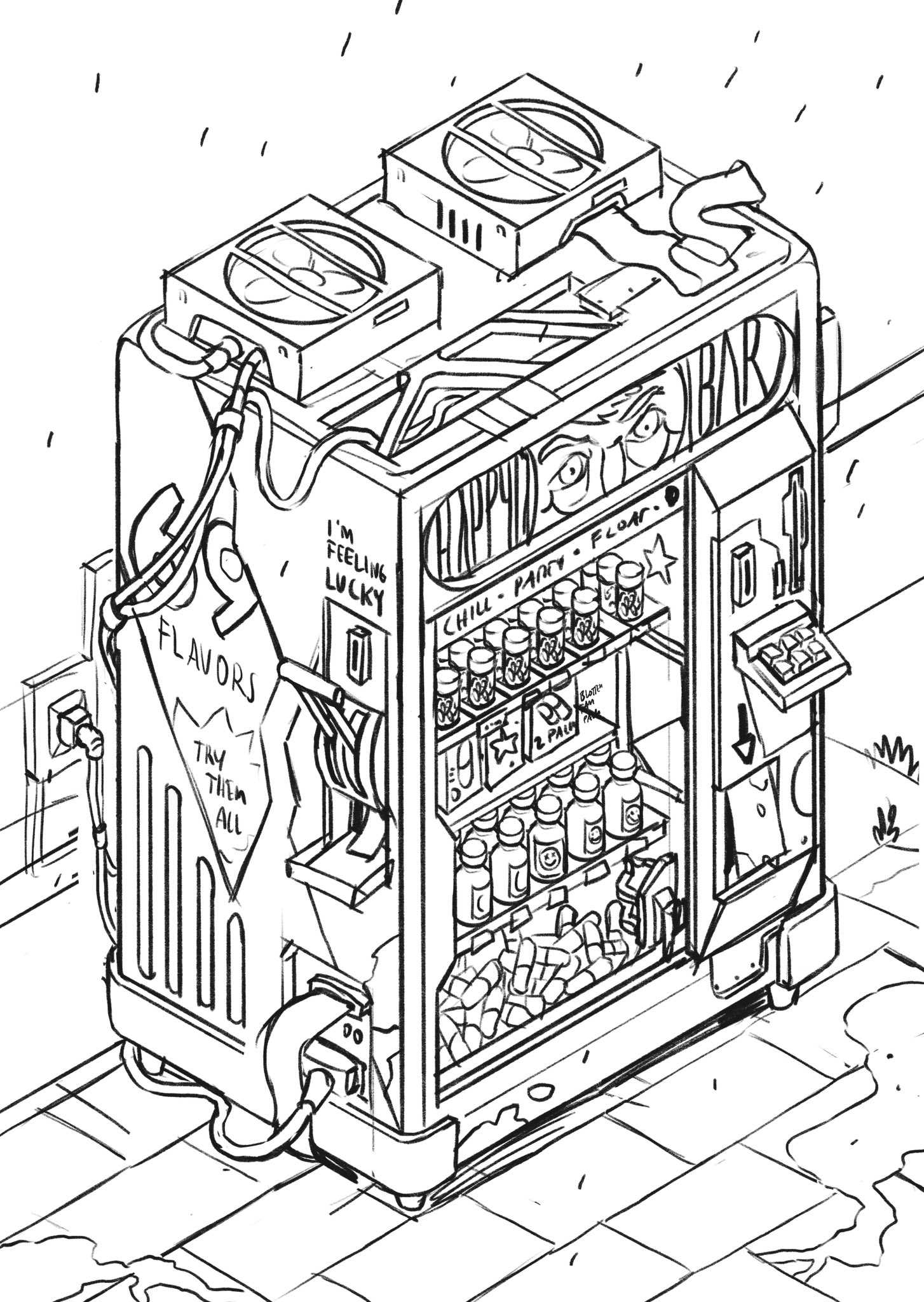 vending machine parts diagram