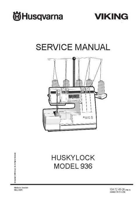 viking sewing machine parts diagram