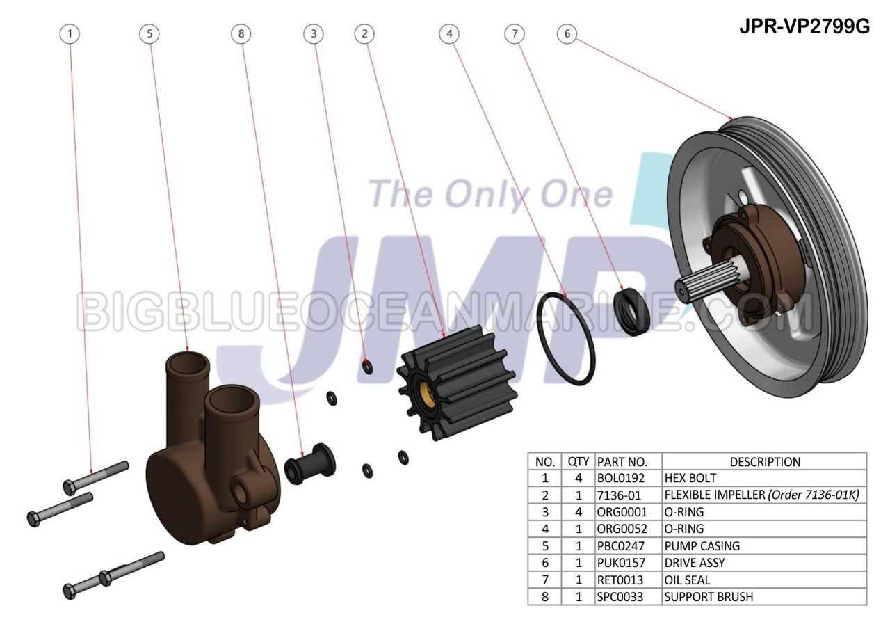 volvo penta 5.0 gxi parts diagram