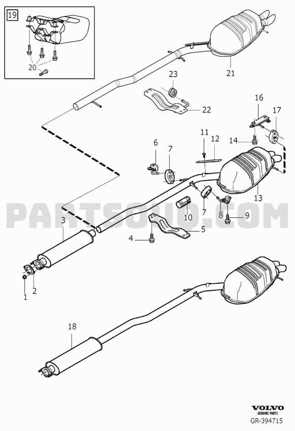 volvo xc90 parts diagram