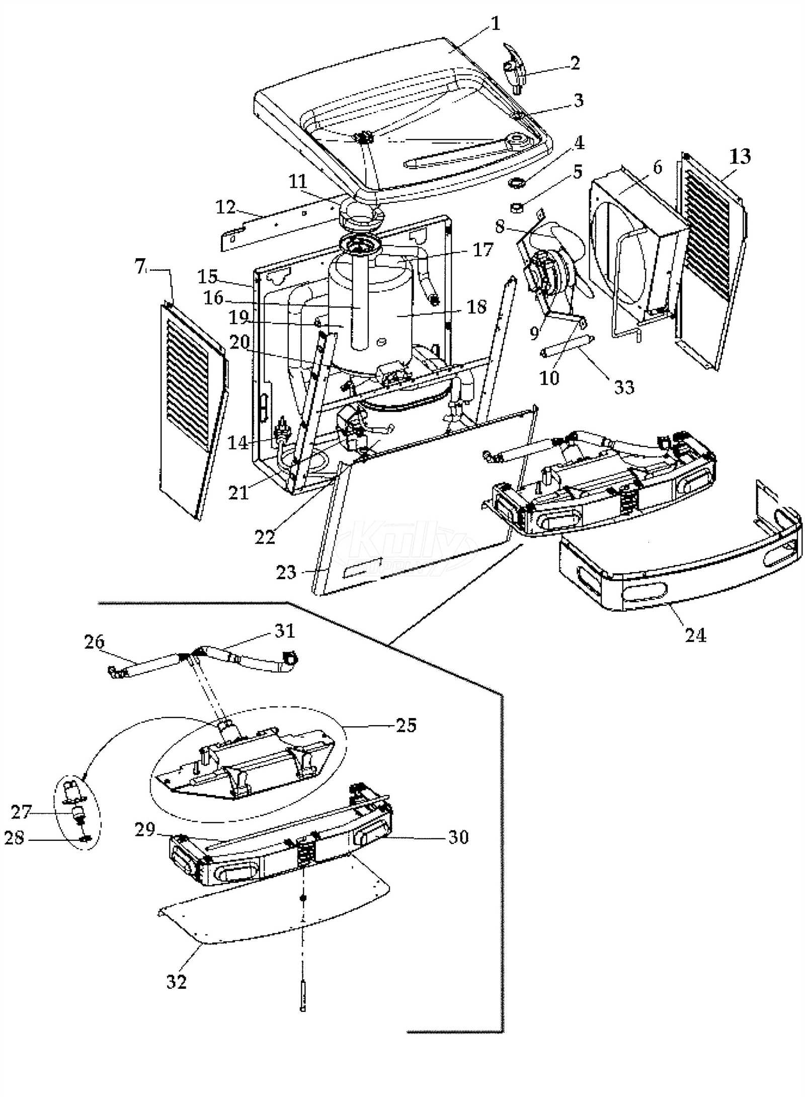 water dispenser parts diagram