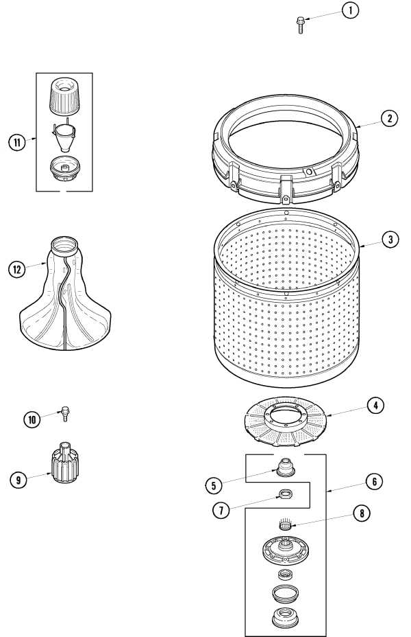 whirlpool front load washer parts diagram