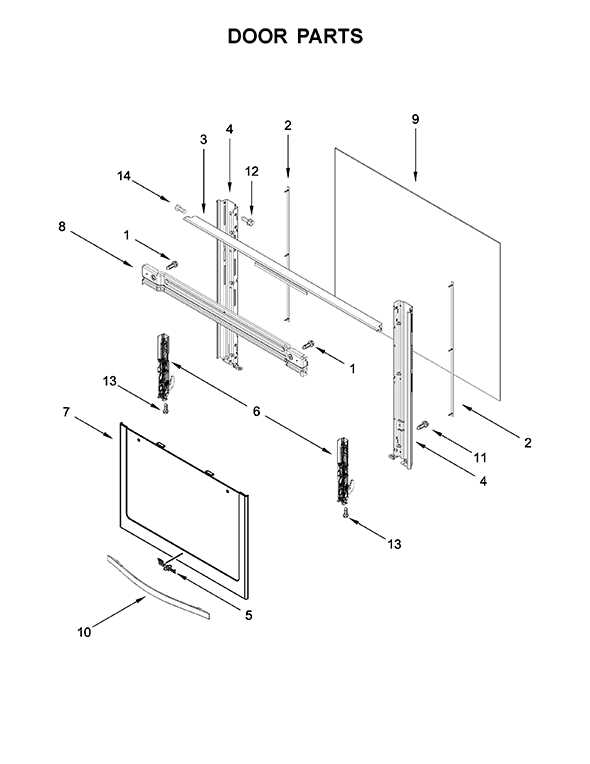 whirlpool oven parts diagram