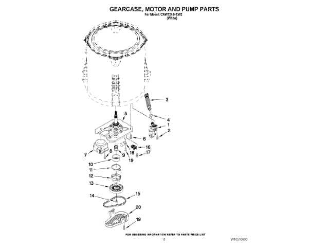 whirlpool parts diagrams