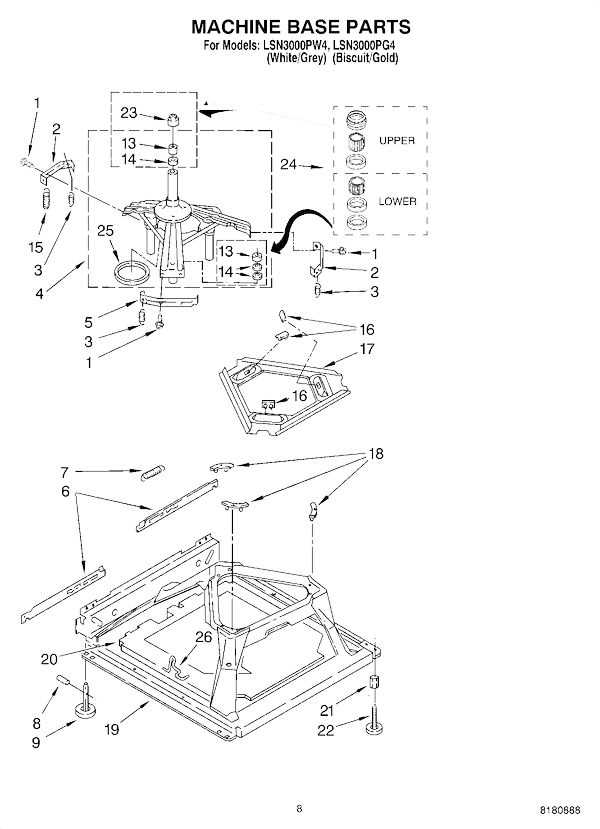 whirlpool top load washer parts diagram