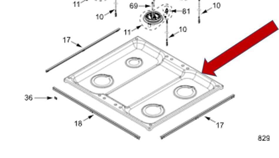 wolf cooktop parts diagram