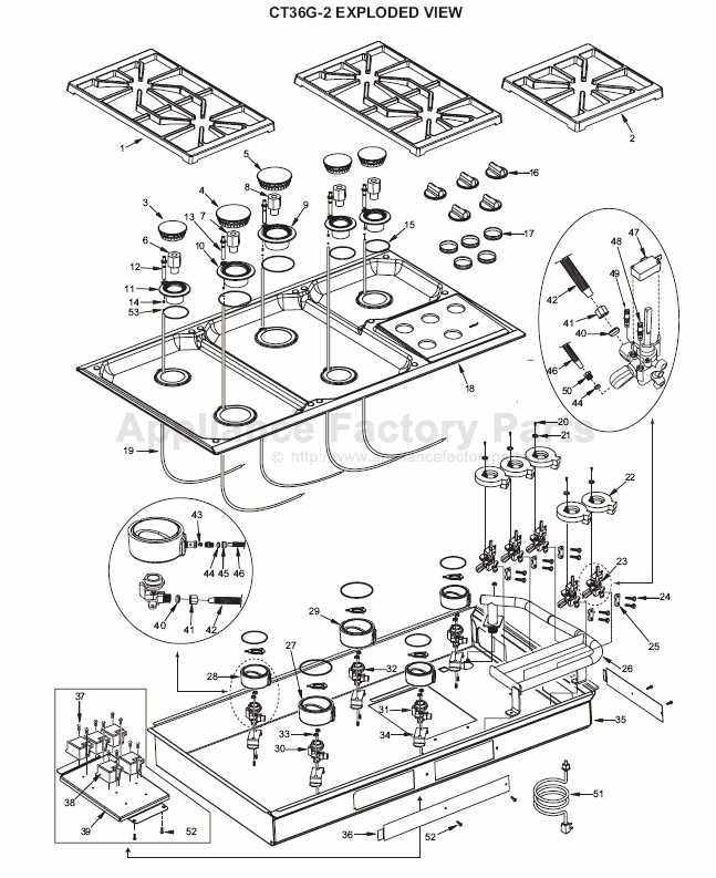 wolf range parts diagram