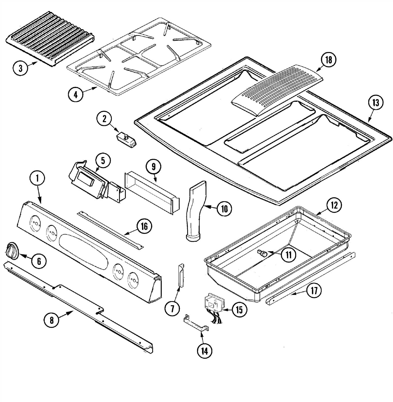 wolf range parts diagram