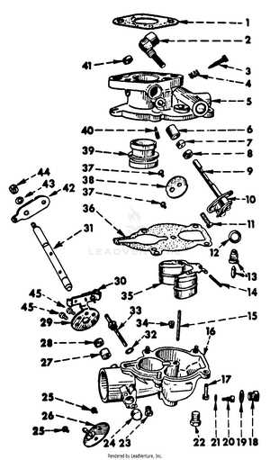 zenith carburetor parts diagram