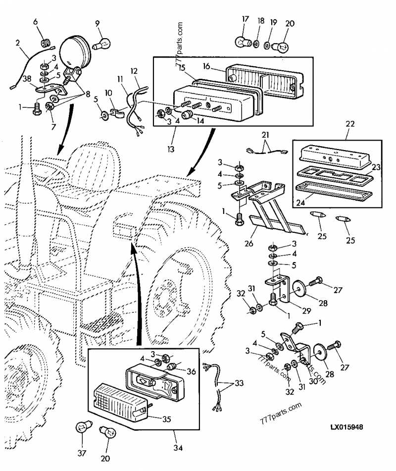 zetor tractor parts diagram