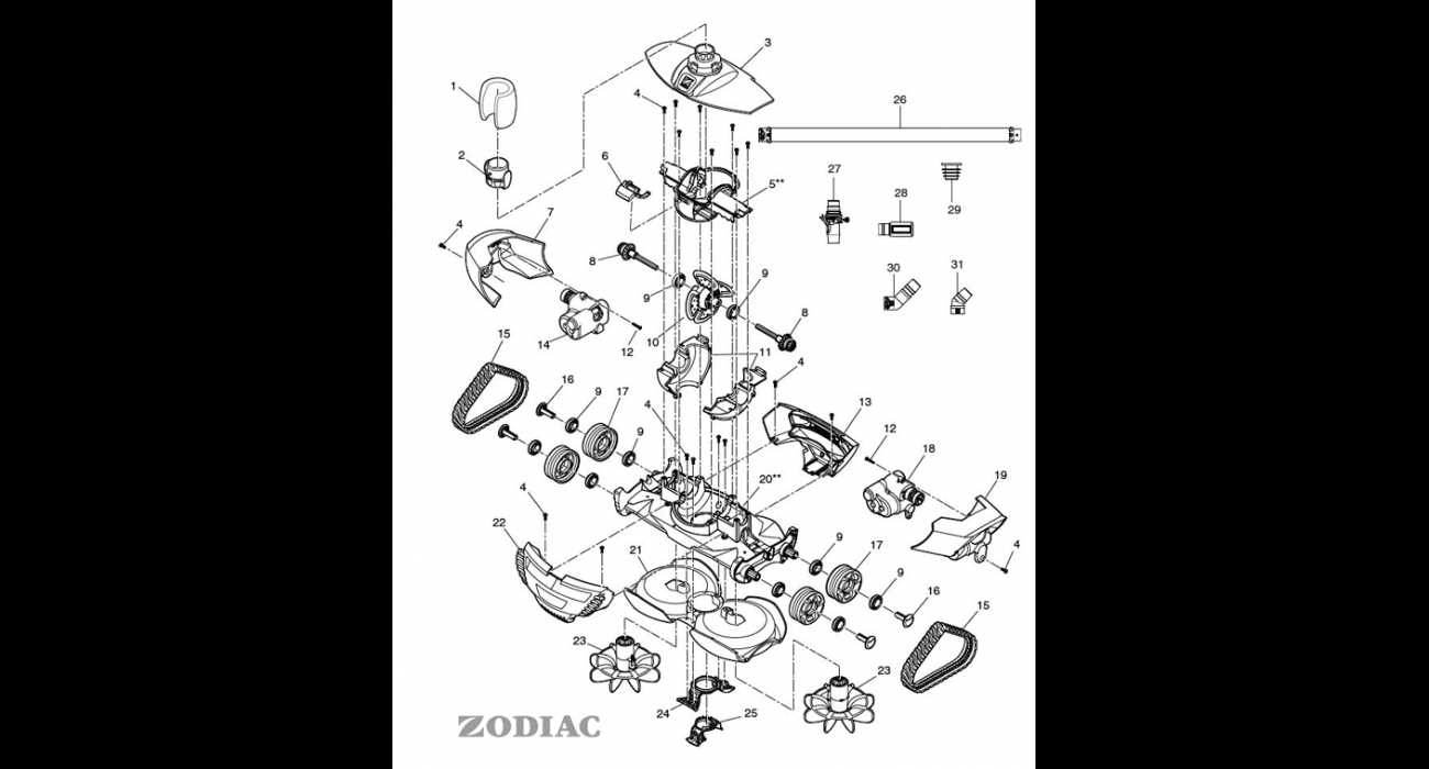 zodiac mx6 parts diagram