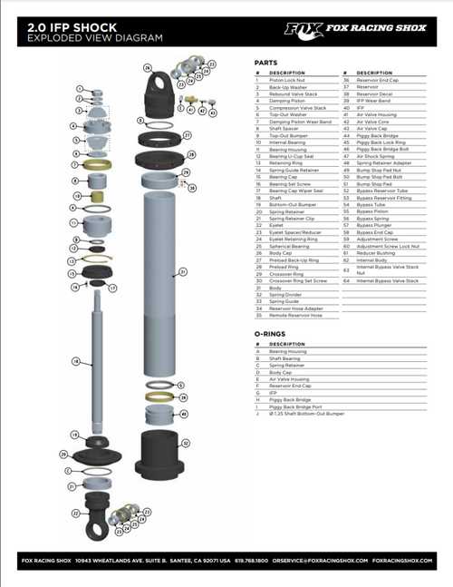 coilover parts diagram