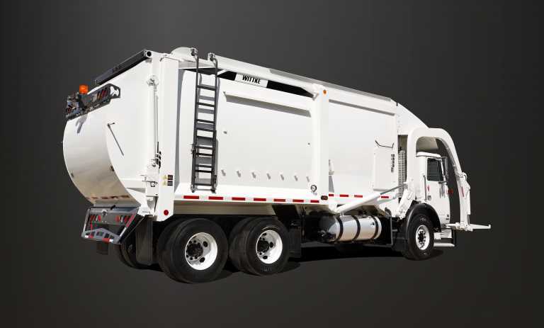 garbage truck parts diagram