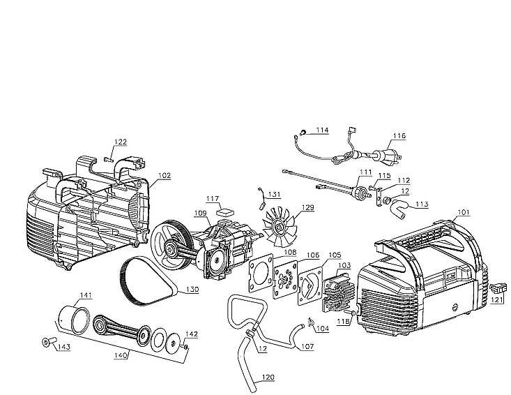 air compressor pressure switch parts diagram