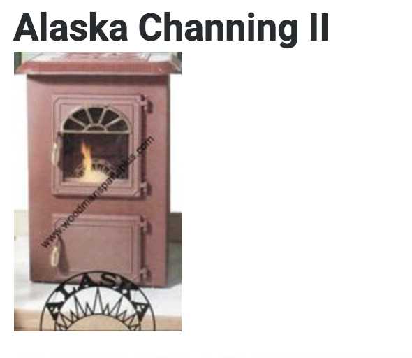 alaska coal stove parts diagram