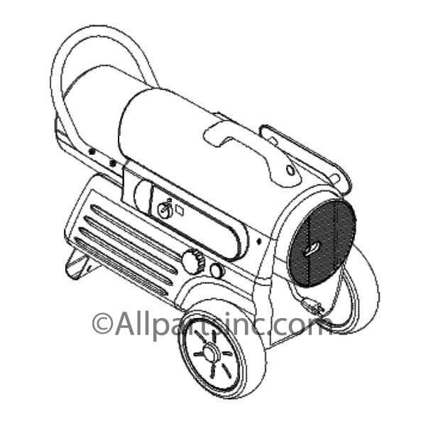 all pro heater parts diagram